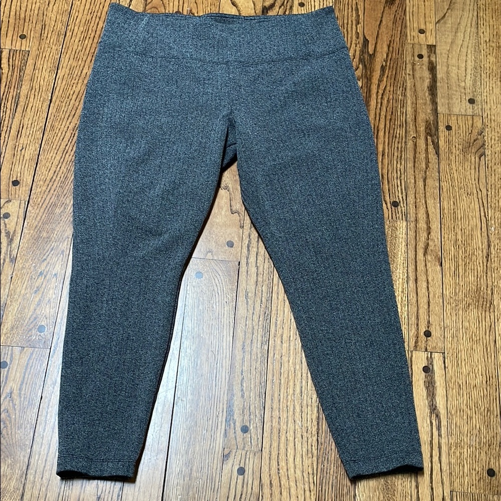Athleta sz XL Delancey Herringbone Tights - low back pockets luxe - great 4 fall